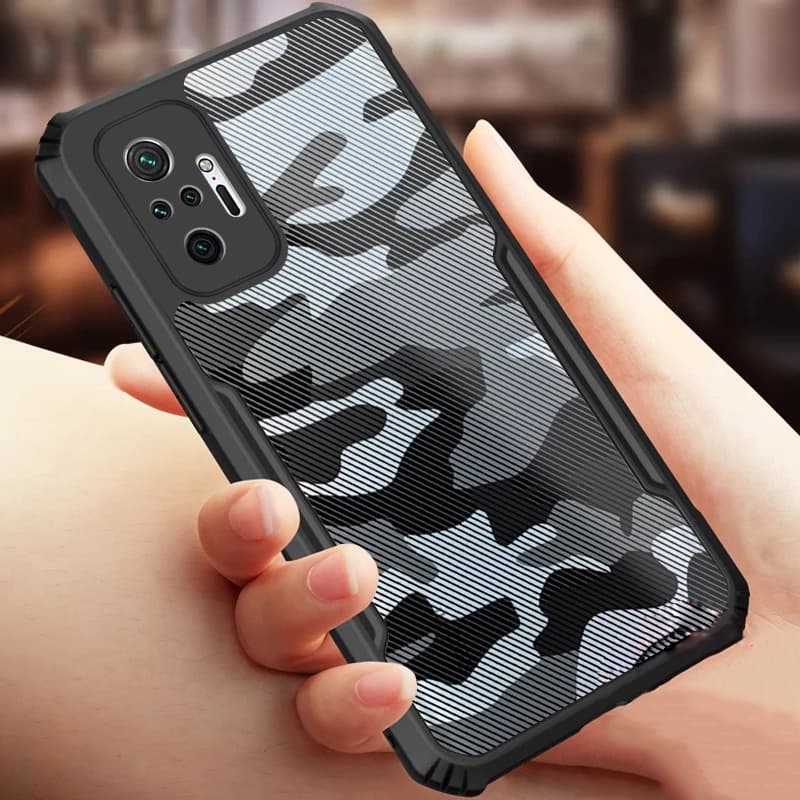 [สต็อก] เคสลายพราง Xiaomi Redmi Note 10 10S Note 10Pro Max POCO M3 X3 Pro Redmi 9T NFC 4G 5G Redmi 10 Prime Mi 11T Pro Mi 11 Lite M3 X3 Pro X3 GT Case Hard เคสกันกระแทก