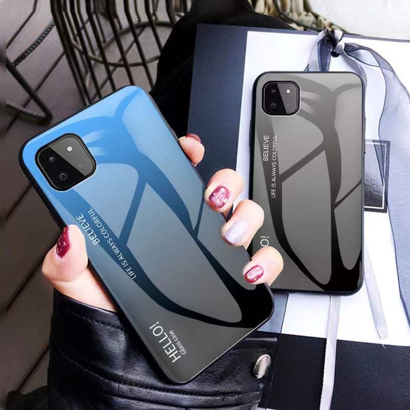 เคสกระจกเงาไล่สี สำหรับ Samsung A22 5G M32 A22 4G A02 M02 A03S A31 A51 A71 4Gเคสไล่สี ตรงรุ่น