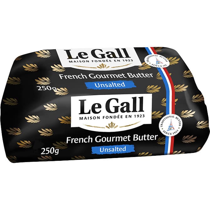 [3274932102003] Legall Unsalted Lactic Butter 250G/20 เลอแกล เนยแลคติกชนิดจืด 250 กรัม