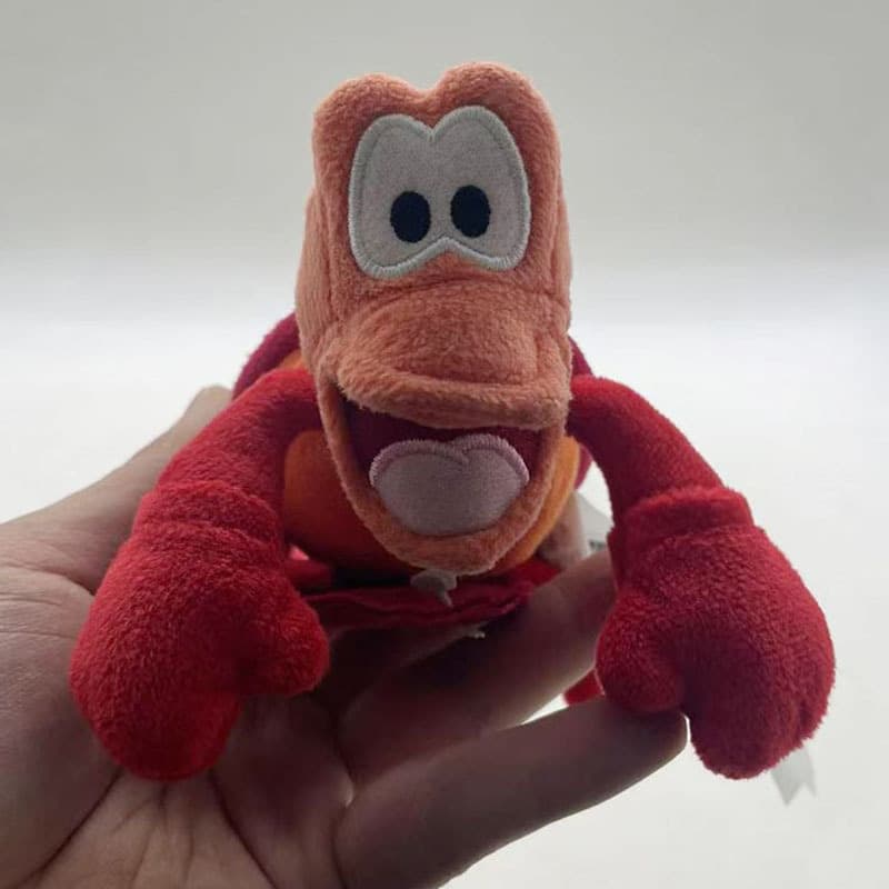 13.5 ซม. Parks Sebastian Magnetic Shoulder Pal Plush Disney Little Mermaid ใหม่