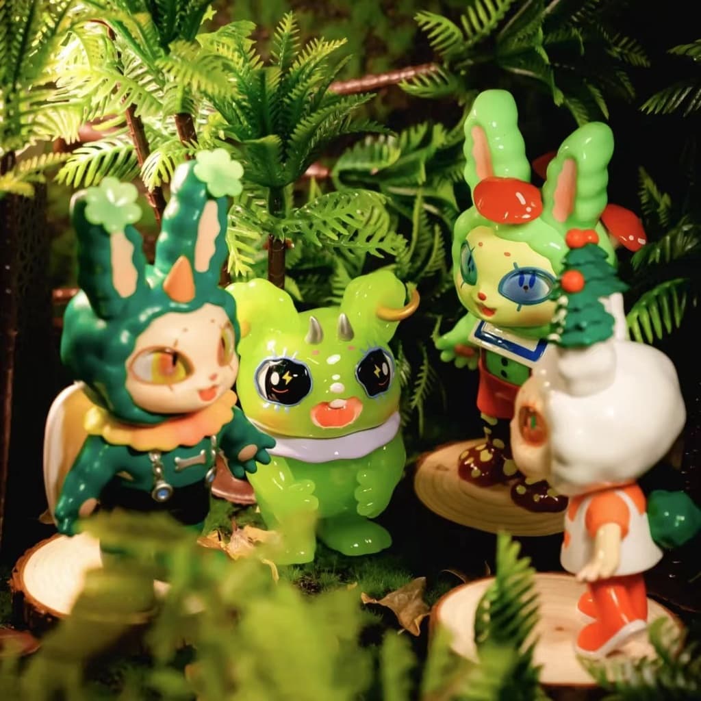 ✿F.UN Agan FANTASY PLANT พืชแฟนตาซี กล่องตาบอด สไตล์ที่เลือกได้ น่ารักตุ๊กตา ของเล่น