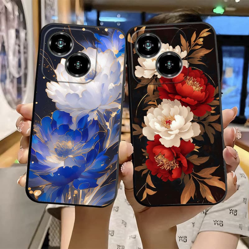เคสโทรศัพท์สําหรับ ZTE ใบมีด A35E A55 A35 A75 กรณีแฟชั่นซิลิโคนอ่อนนุ่มกันกระแทกสําหรับ ZTE BladeA35E A35 ZTE A55 A75 Fundas