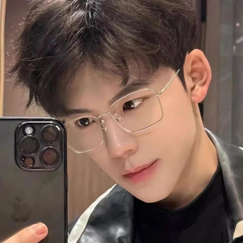 *Future Star* แว่นตาแฟชั่น -100~400° แว่นสายตาสั้น กรอบโลหะ สไตล์เกาหลี แว่นตาสำหรับนักธุรกิจ