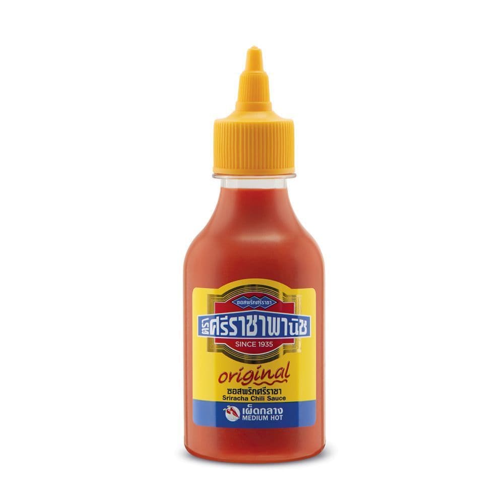 [สินค้าส่งด่วน] ศรีราชาพานิชซอสพริกเผ็ดกลาง 230ก. SRIRAJAPANICH CHILISAUCE MEDIUM HOT 230G