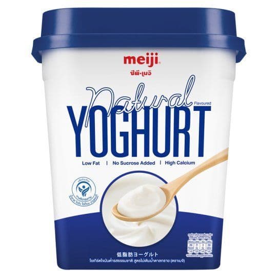 [สินค้าส่งด่วน] เมจิ โยเกิร์ต พร่องมันเนย 500 กรัม MEIJI LOW FAT YOGURT 500 G