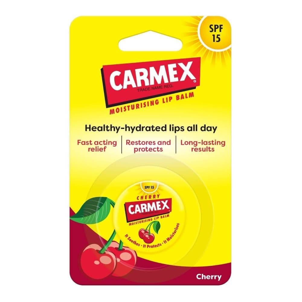 [สินค้าส่งด่วน] คาร์เม็กซ์ ลิปบาล์ม เชอร์รี่ ตลับ 7.5 ก. CARMEX LIPBALM CHERRY JAR 7.5G.