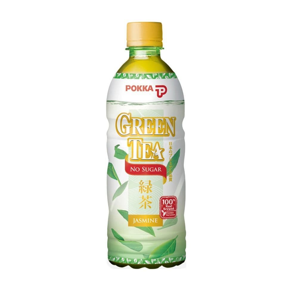 [สินค้าส่งด่วน] พอคคา จัสมิน กรีนที โน ชูการ์ 500 มล. POKKA JASMINE GREEN TEA NO SUGAR 500 ML.