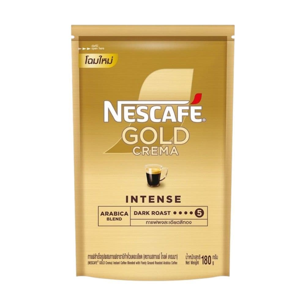 [สินค้าส่งด่วน] เนสกาแฟ โกลด์ เครมมา ดอย 180 กรัม NESCAFE GOLD CREMA DOY 180G.