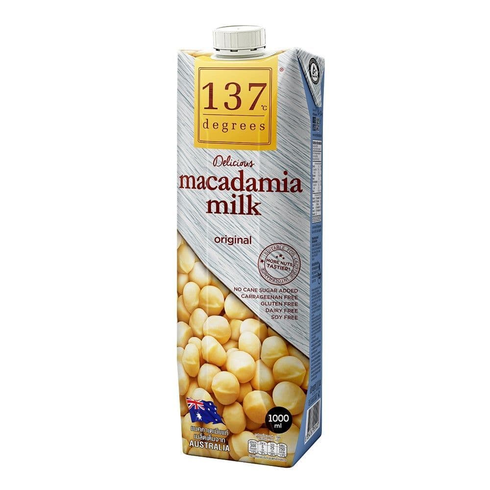 [สินค้าส่งด่วน] 137 ดีกรี นมแมคคาเดเมีย 1000 มล. 137 DEGREES MACADAMIA MILK 1000 ML.