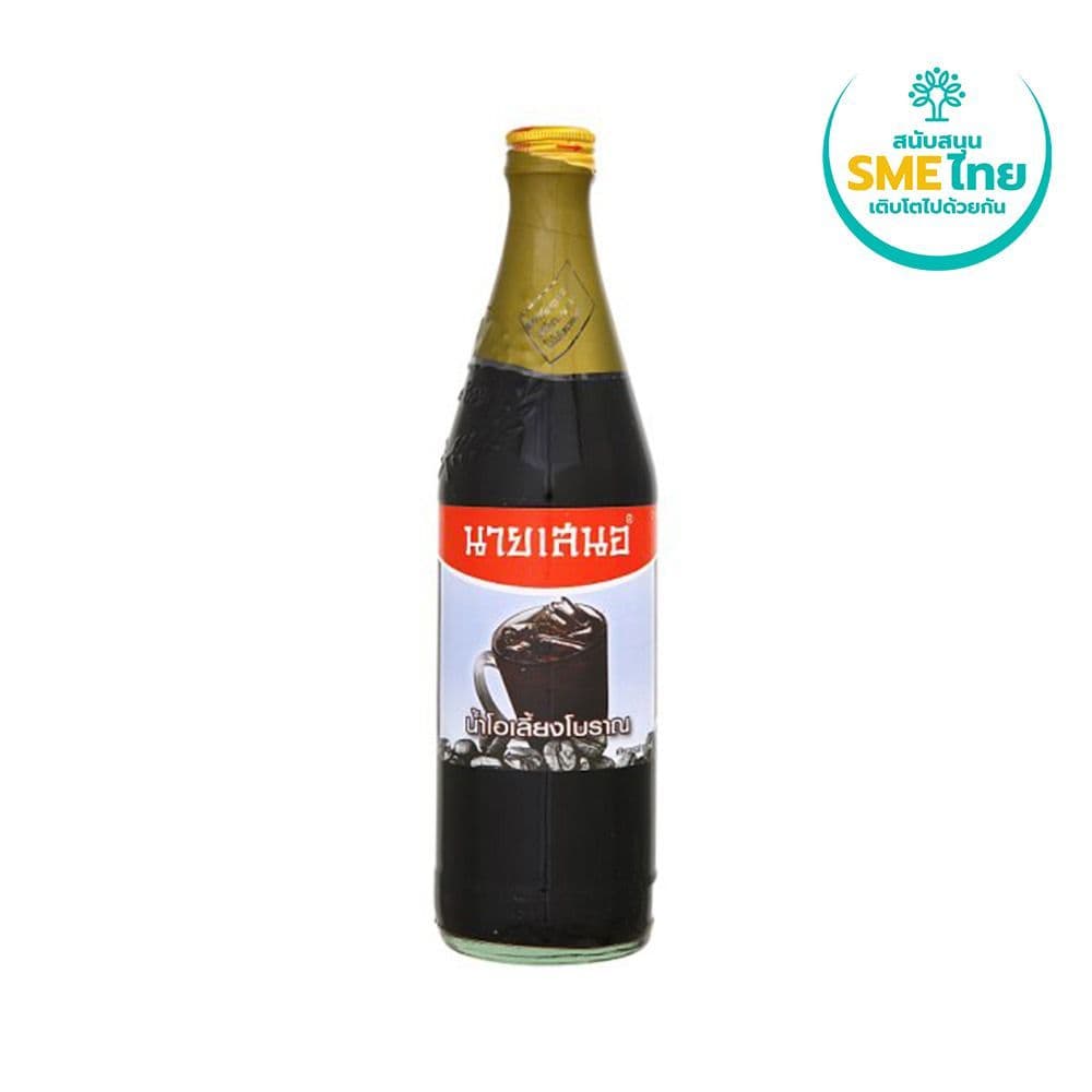 [สินค้าส่งด่วน] นายเสนอโอเลี้ยงโบราณ 720 มล. SANER ICED BLACK COFFEE 720 ML.