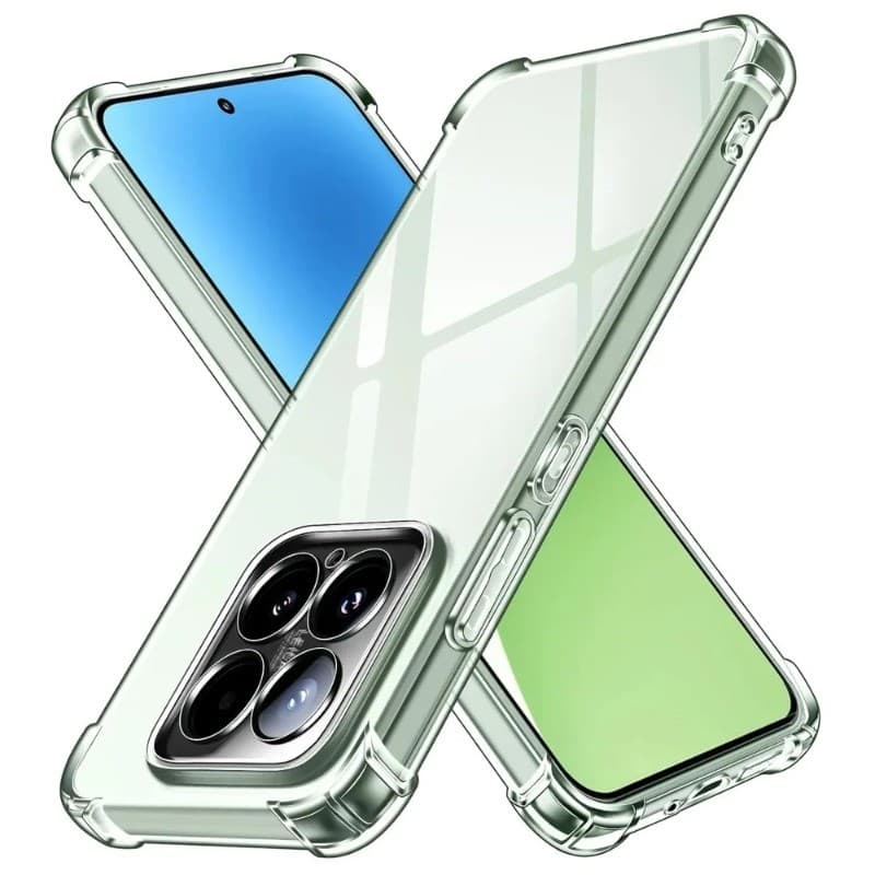 สําหรับ Xiaomi Mi 17T Pro ถุงลมนิรภัยซิลิโคนนุ่มกลับสําหรับ Xiaomi Mi 17T Pro โปร่งใส TPU กันชนกันกระแทกฝาครอบโทรศัพท์