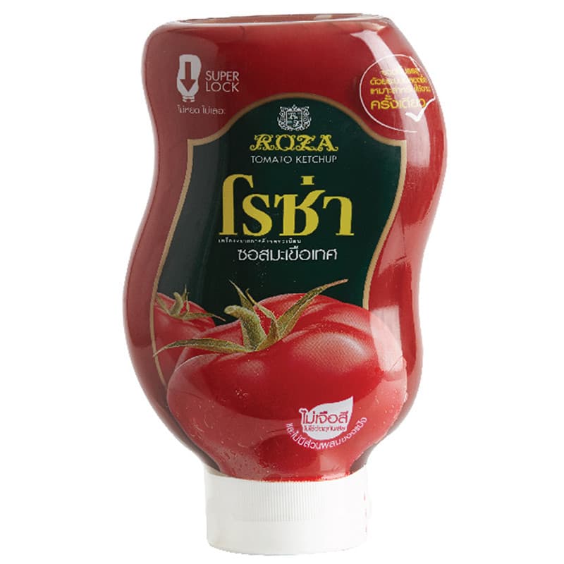 โรซ่าซอสมะเขือเทศ 250กรัม Roza Tomato Squeeze 250g. [หมายเลขบาร์โค้ด 8850511321123 ]