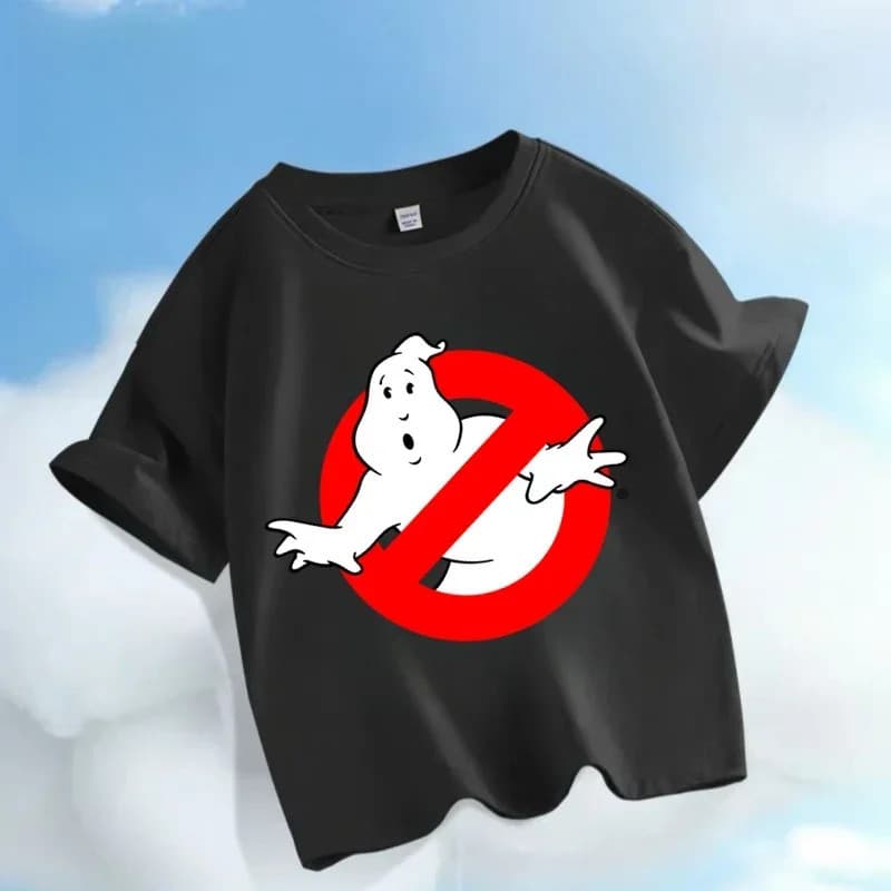 [มีสินค้า] เสื้อเชิ้ตลำลองสำหรับเด็กชายและเด็กหญิง ลายการ์ตูนเกมคอมมิค Ghostbusters Daredevil ปี 2026