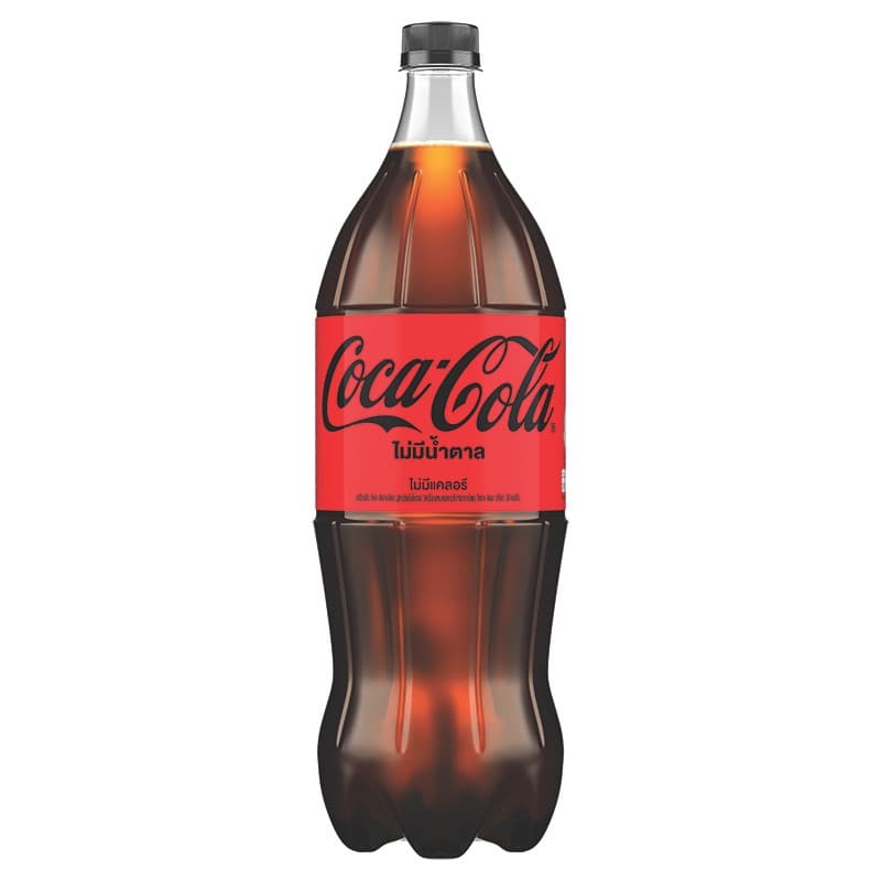 โค้กไม่มีน้ำตาล 1.5ลิตร Coke Soft Drink Zero Sugar 1.5ltr. [หมายเลขบาร์โค้ด 8851959143070 ]