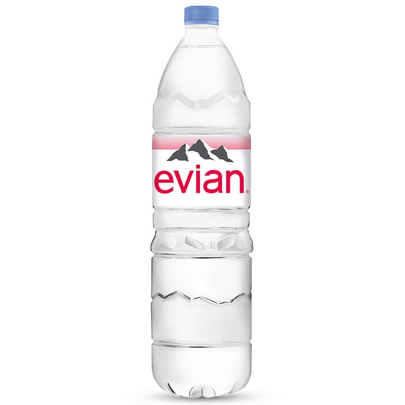 เอเวียงน้ำแร่ธรรมชาติจากคาซาดเทือกเขาแอลป์ฝรั่งเศส 1500มล Evian Natural Mineral Water 1500ml [3068320126807 ]