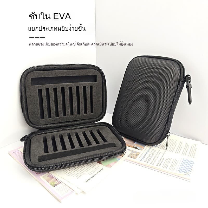 EVA กล่องเก็บเหยื่อเลื่อม Luya แบบพกพา, กล่องเก็บตะขอบิน