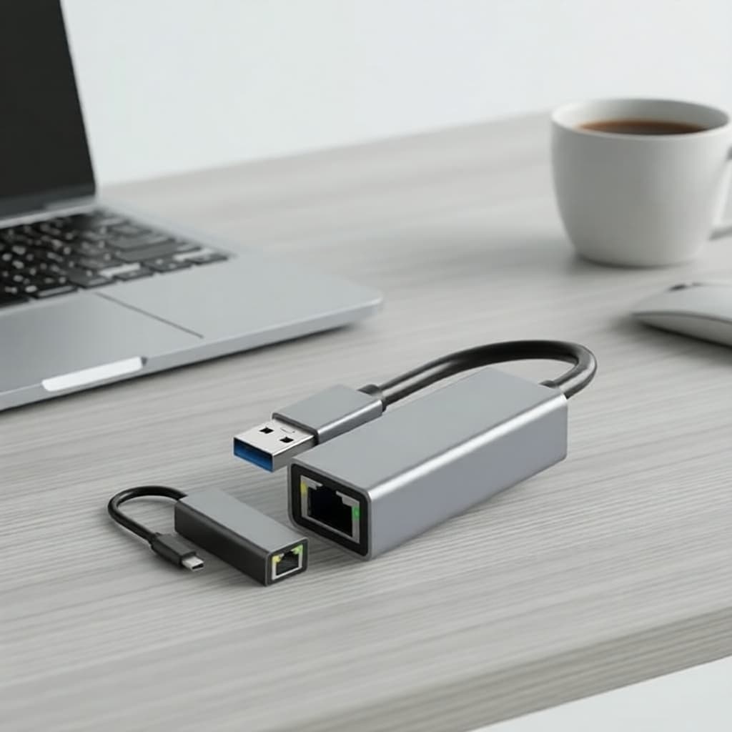 อะแดปเตอร์ USB 3.0-C เป็น LAN RJ45 พร้อมบลูทูธและ WiFi สําหรับพีซีและแล็ปท็อป