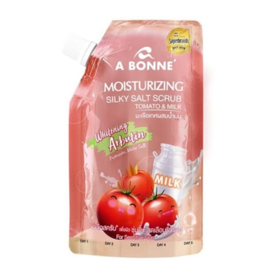 [1ถุง]A Bonne เกลือขัดผิว #มะเขือ 350g.(1008)