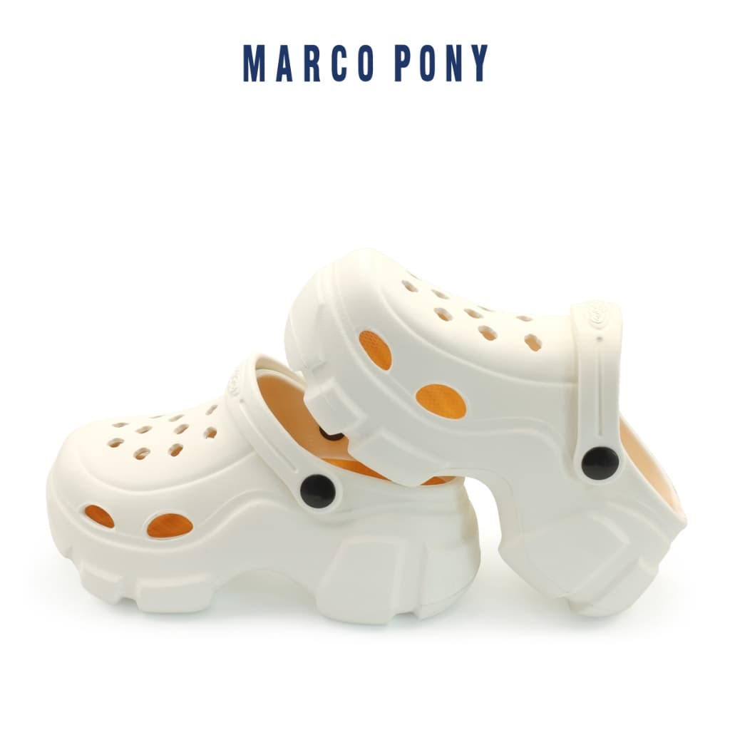 รองเท้า Marco Pony รุ่น MH9021B รองเท้าแตะลำลองเด็ก รองเท้าแตะส้นตึกรัดส้น Size 24 - 35