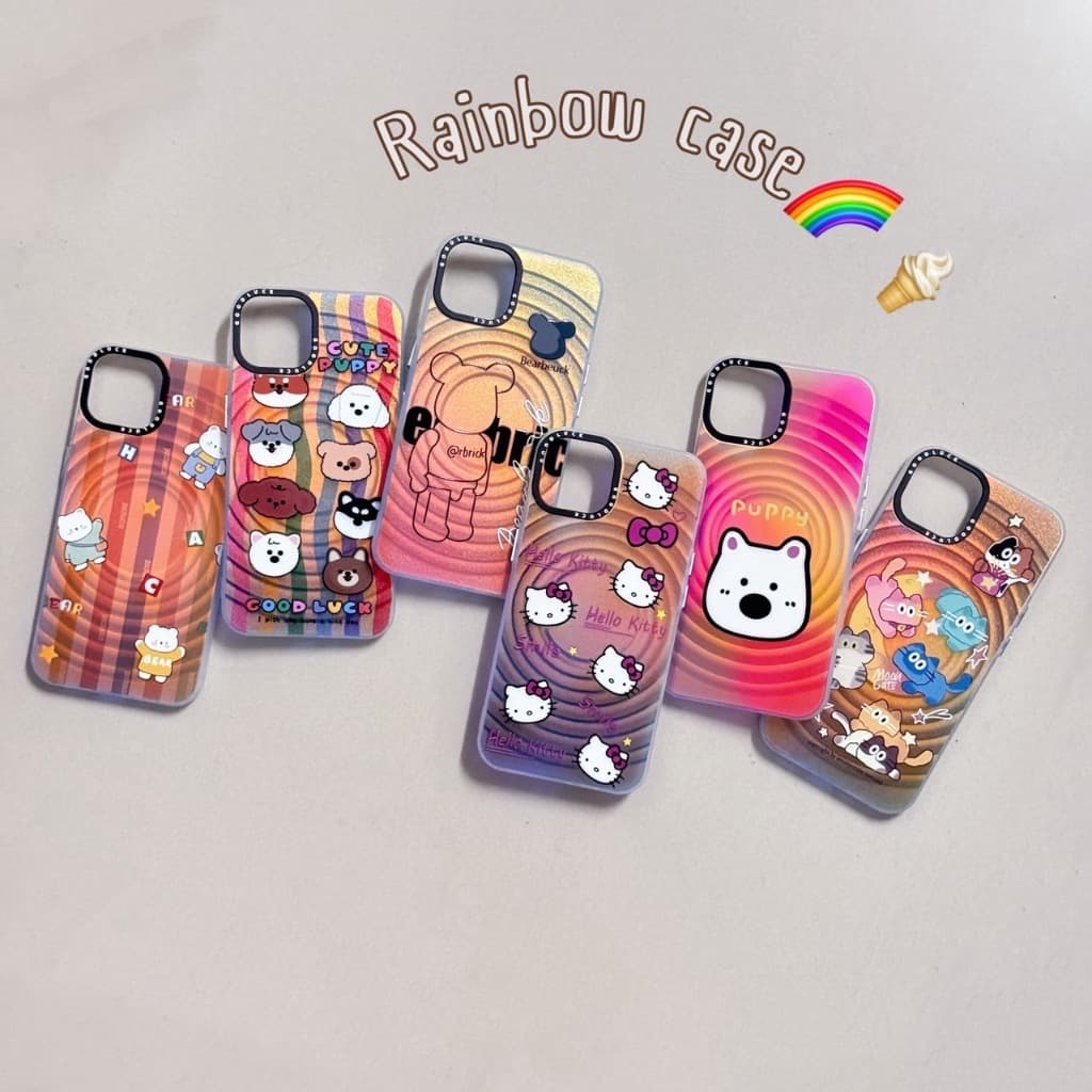 เคส Rainbow case ลายการ์ตูน realme - C71 C75 C75X 14 14T Note70