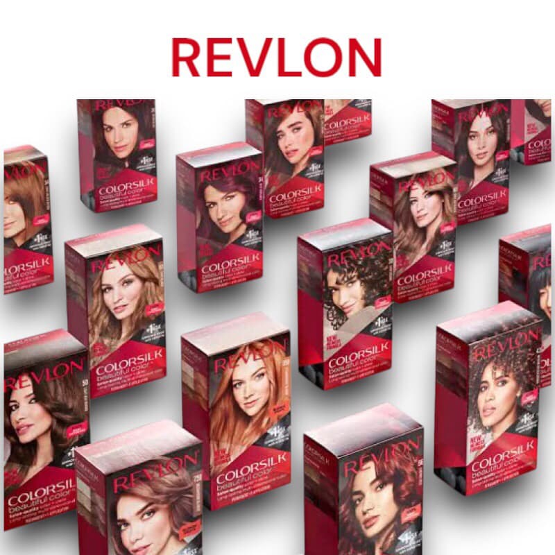 Revlon Colorsilk Beautiful Color with Keratin ครีมย้อมผม เรฟลอน คัลเลอร์ซิลค์ 21 เฉดสี