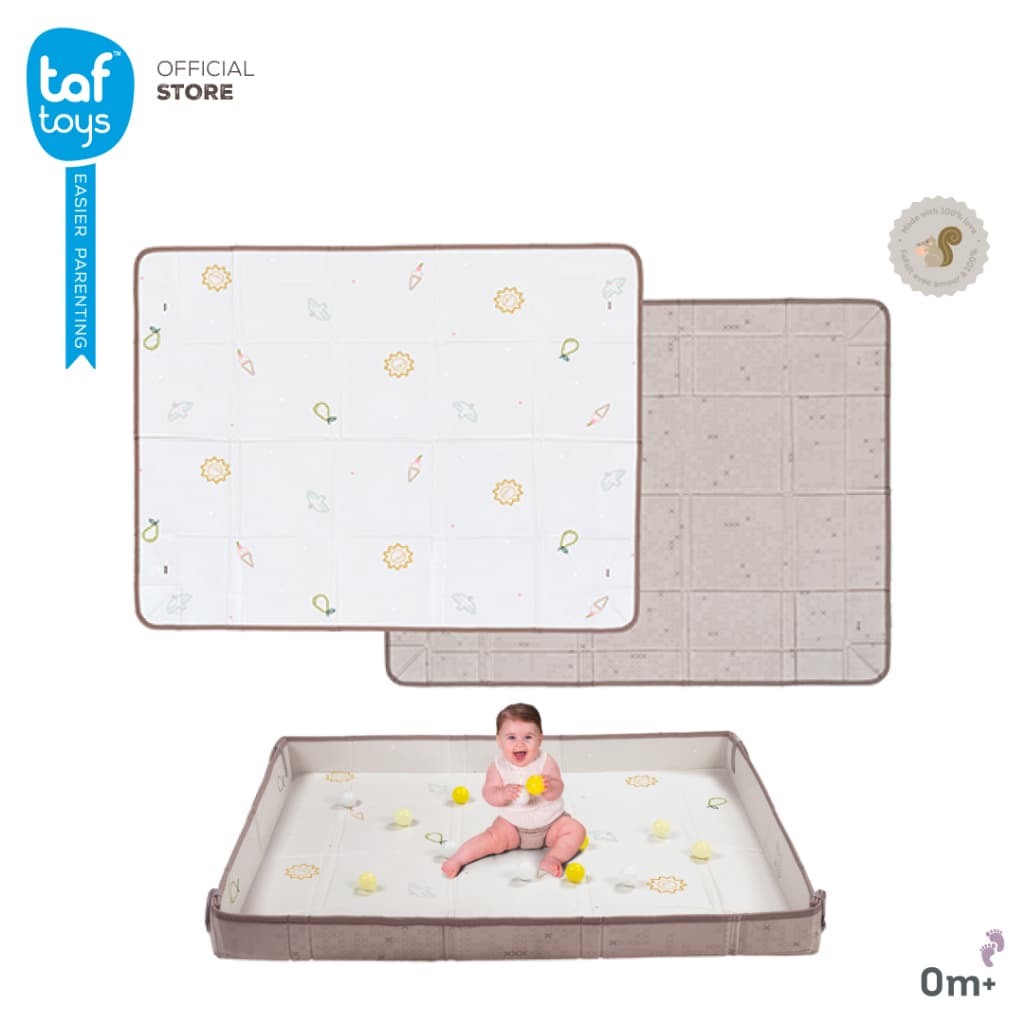 Taf Toys เสื่อรองคลาน พับได้ ขนาดใหญ่ Fold 'n Fun Mat ของใช้เด็กแรกเกิด