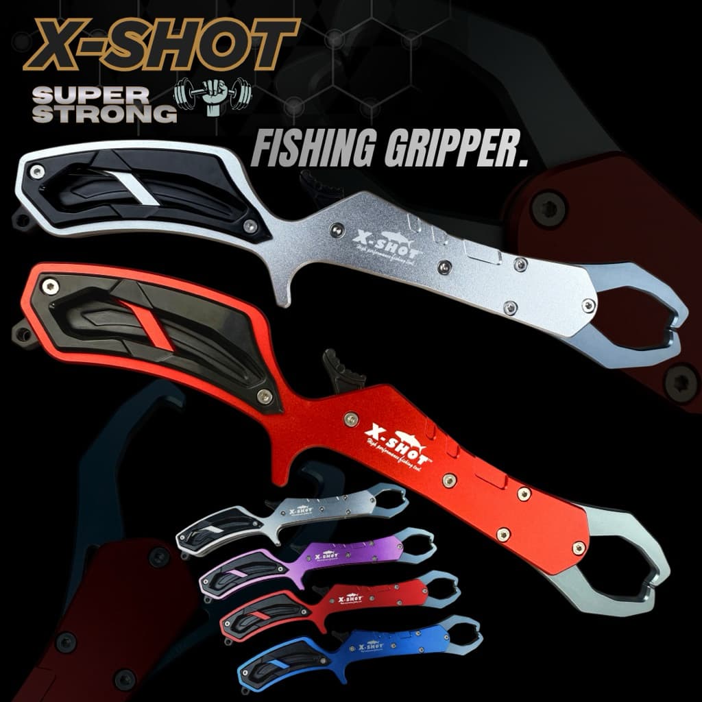 กริปเปอร์ X-SHOT GRIPPER ขนาด11นิ้ว สำหรับจับปากปลา เบา แข็งแรงสุดๆ