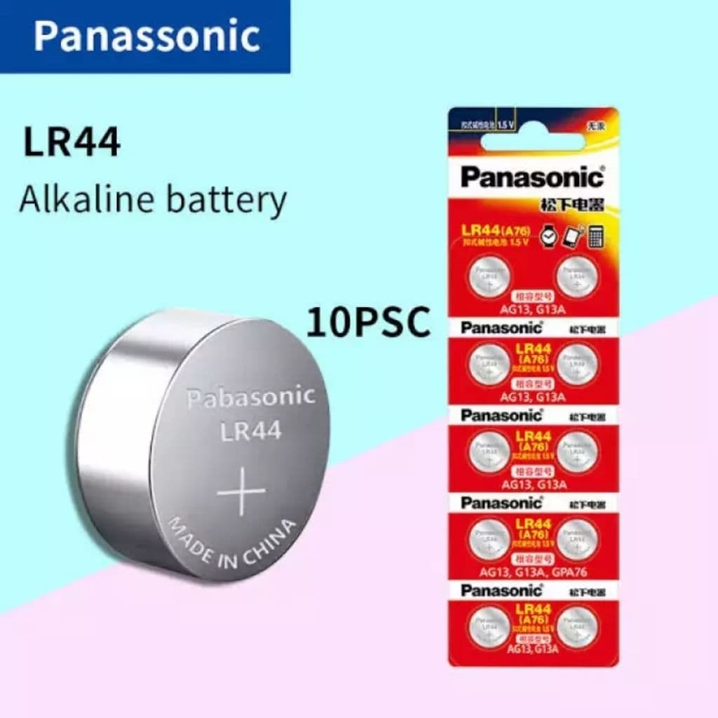 [ 44 / 10ก้อน ] ถ่าน LR 44 ( AG13 / A76 )