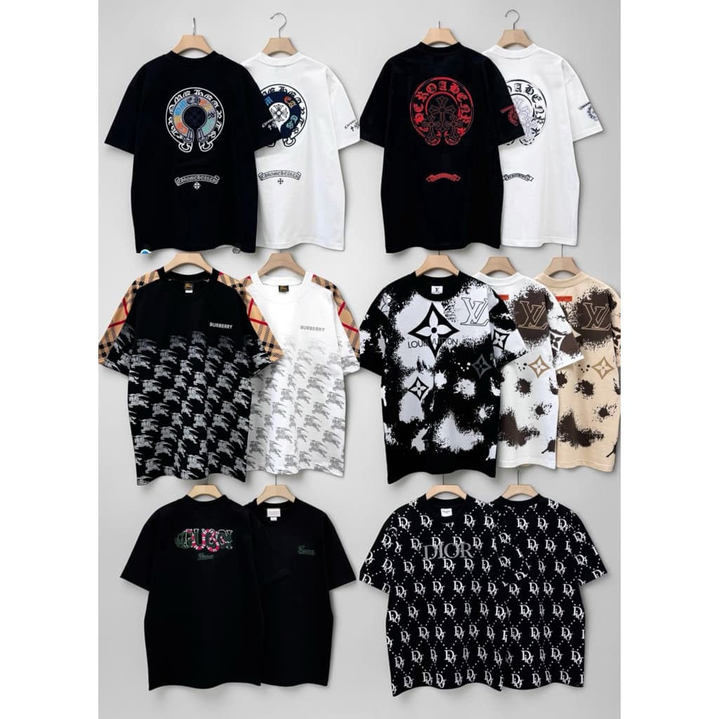 เสื้อยืด Oversize ผ้านุ่มใส่สบายงานปัก