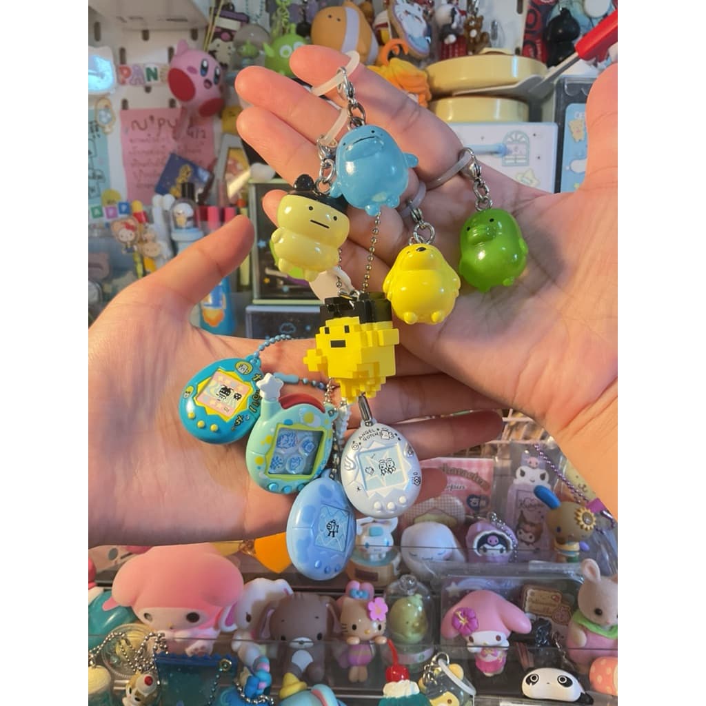 🥚Tamagotchi keychain พวงกุญแจทามาก็อตจิ ลิขสิทธิ์แท้100% 🎮